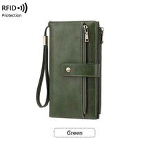 LumeFold – Multi-Compartment Compact Wallet
