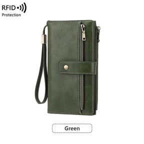LumeFold – Multi-Compartment Compact Wallet