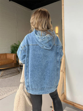 UrbanDenim – Casual Hooded Pullover