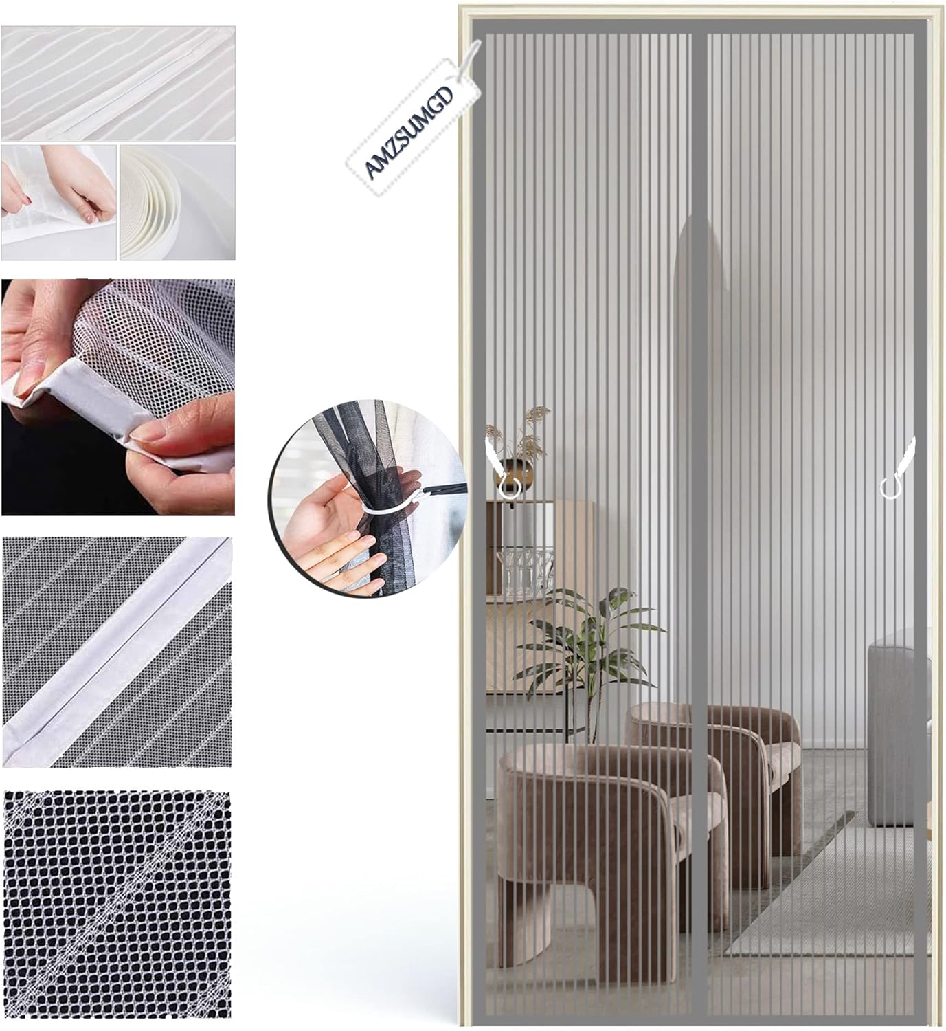 MagnetShield - Reinforced Magnetic Mosquito Net Curtain