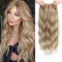 VolumeGrace – Seamless Wavy Hair Topper Extension