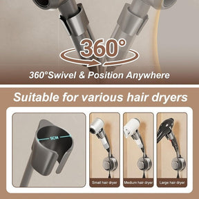 SalonLock – Strong Suction Dryer Holder