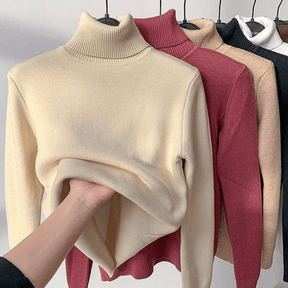 GlowThread – Cozy Turtleneck Pullover Sweater