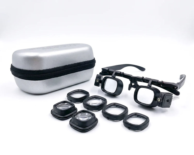 VisionPro – Hands Free LED Magnifier Glasses Kit
