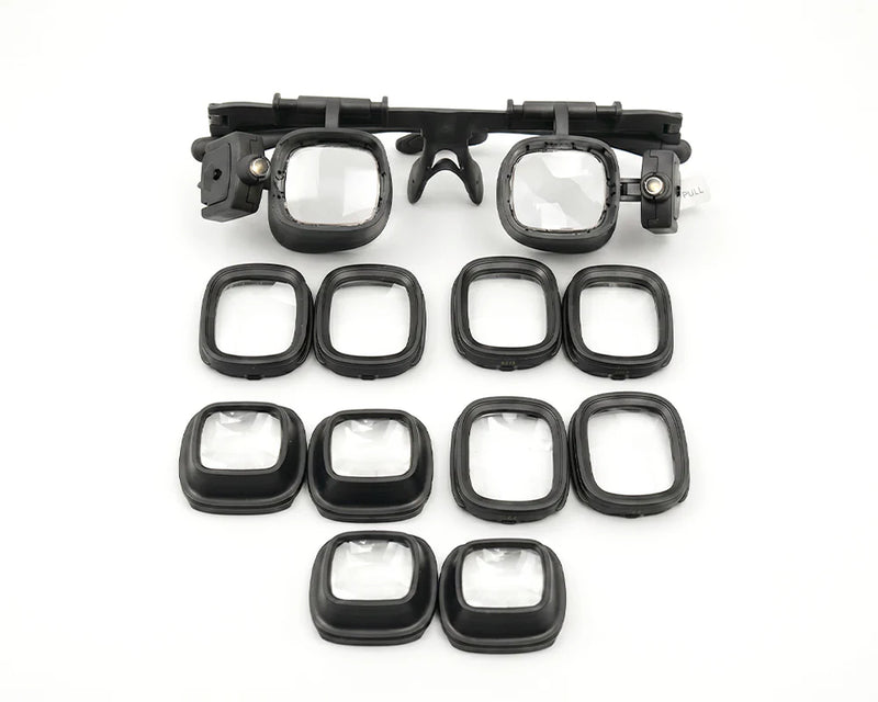 VisionPro – Hands Free LED Magnifier Glasses Kit