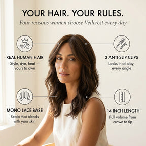 SilkyBlend – Seamless Clip-In Hair Extension Set