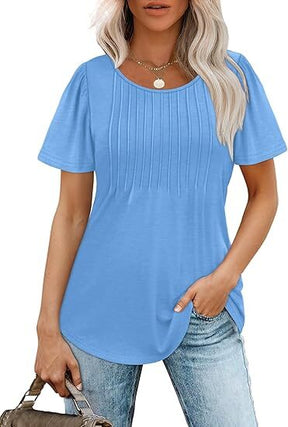 SoftMuse – Casual Dressy Summer Blouse