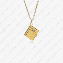 HeartWords - Openable Book Necklace