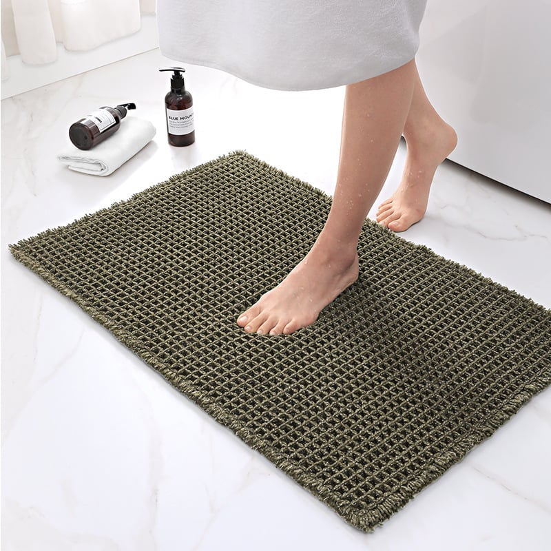 CozyStride – Upgraded Waffle Runner Rug