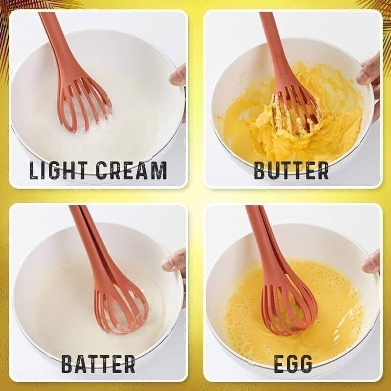 KitchenFlow – Versatile Egg Beating Tool