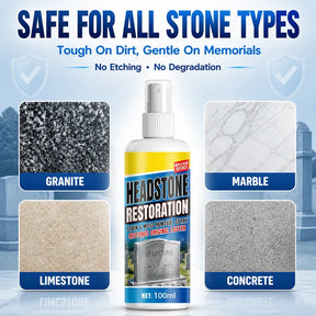 StoneRevive – Headstone Restoration Cleaning Spray