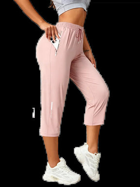 UrbanFlex – Lightweight Women Drawstring Summer Capris