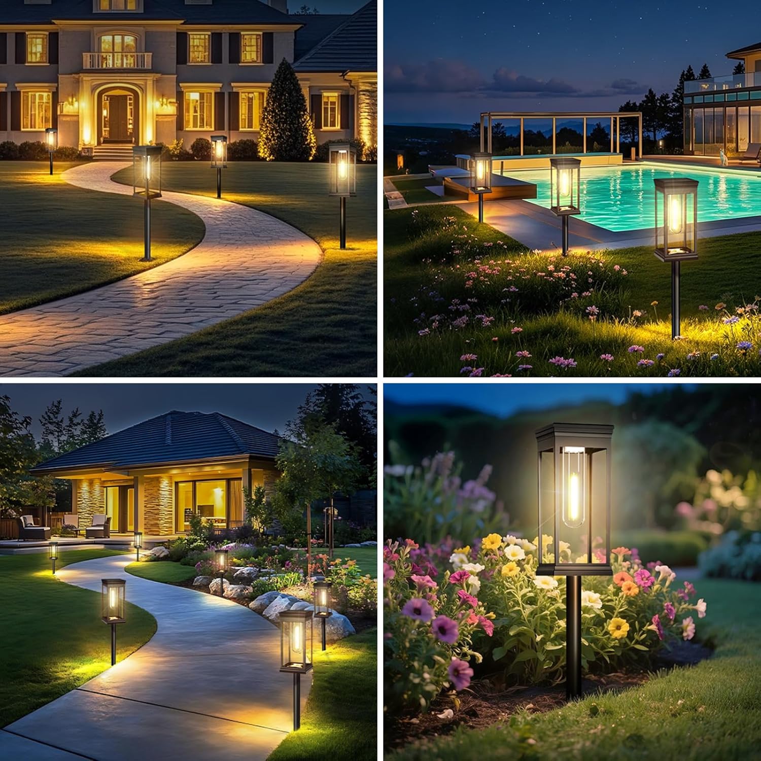 SunTrail – Outdoor Solar Garden Path Lights
