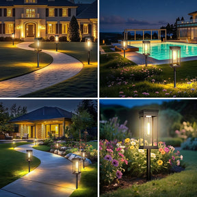 SunTrail – Outdoor Solar Garden Path Lights