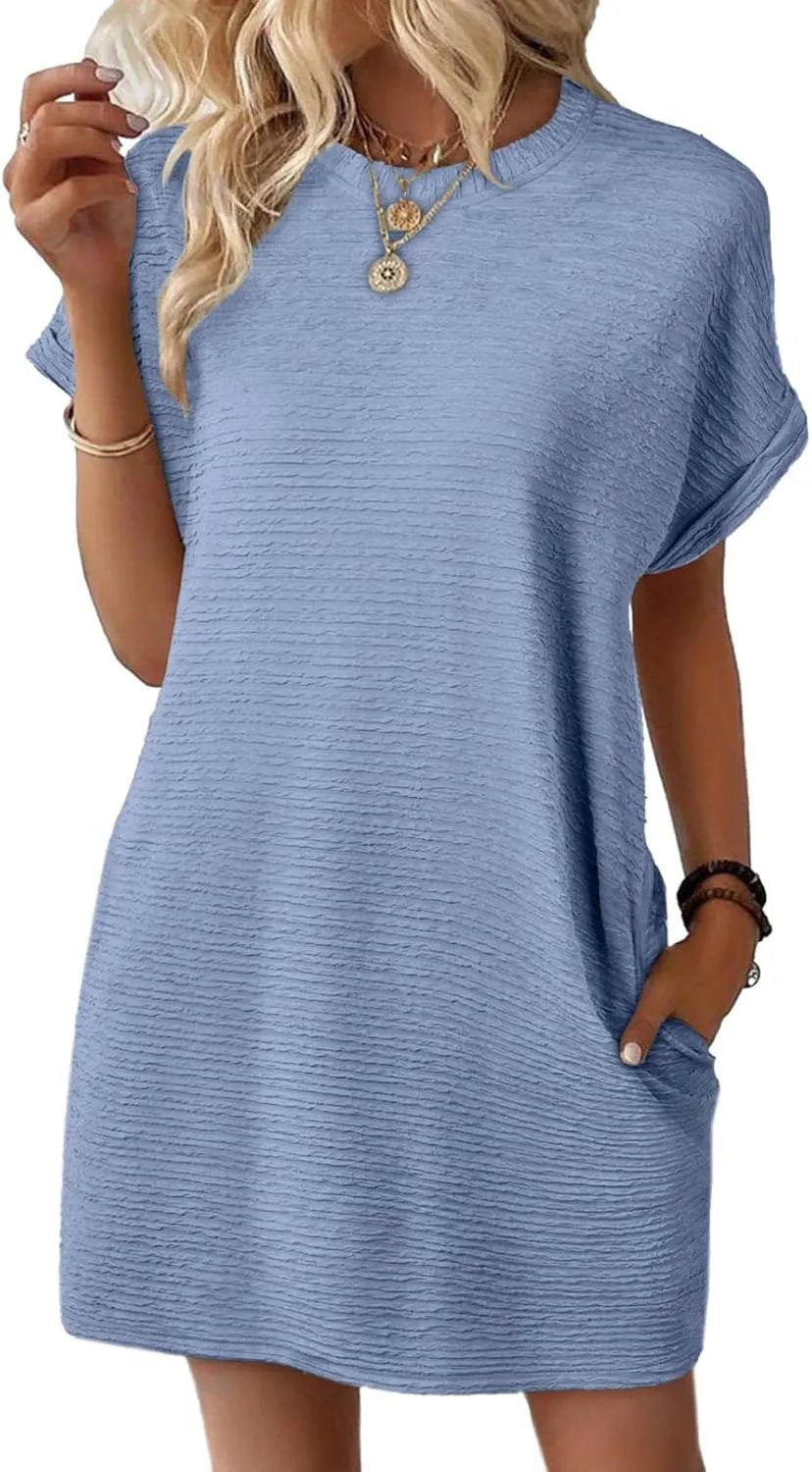 AuraBreeze – Lightweight Summer Pocket Dress