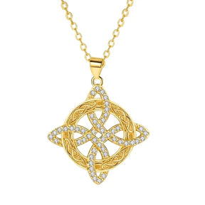 Hecatea – Witch’s Knot Birthstone Necklace