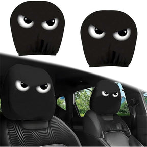 CartoonCush – Playful Headrest Cover