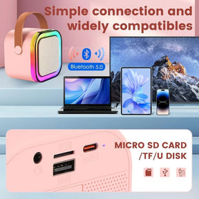 BeatVox – Mini Karaoke Speaker with Mics