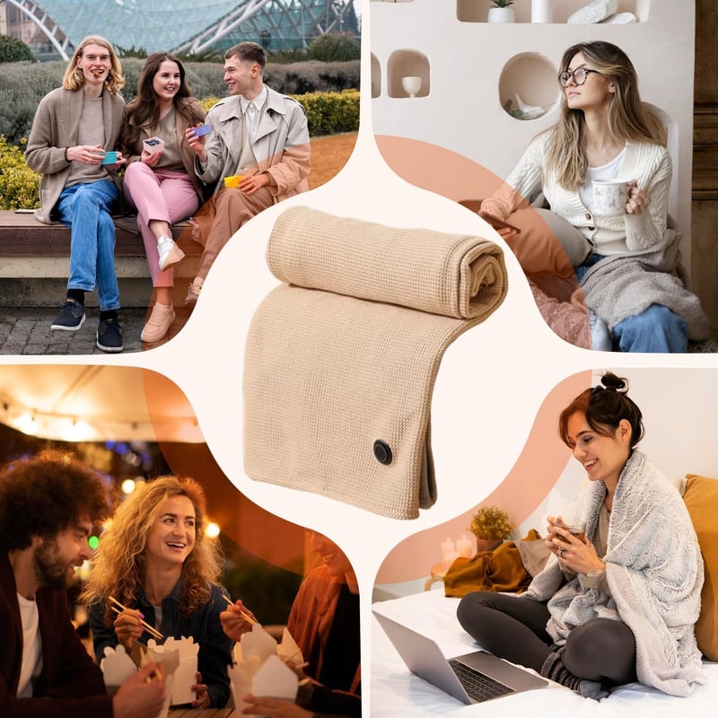 HeatLuxe – Portable Heated Shawl Blanket