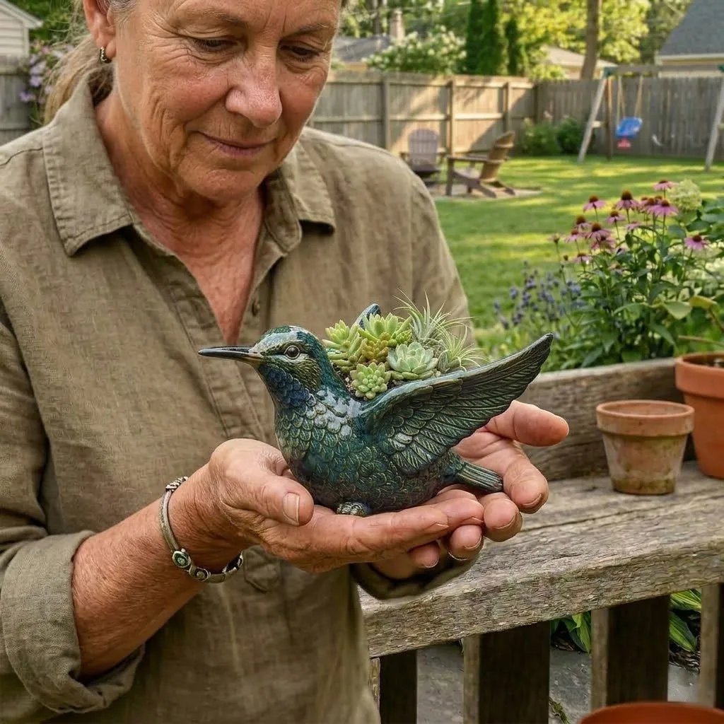 🐦2026 Mother's Day Gifts 50% Off--💖🎁Cardinal Bird Succulent Planter
