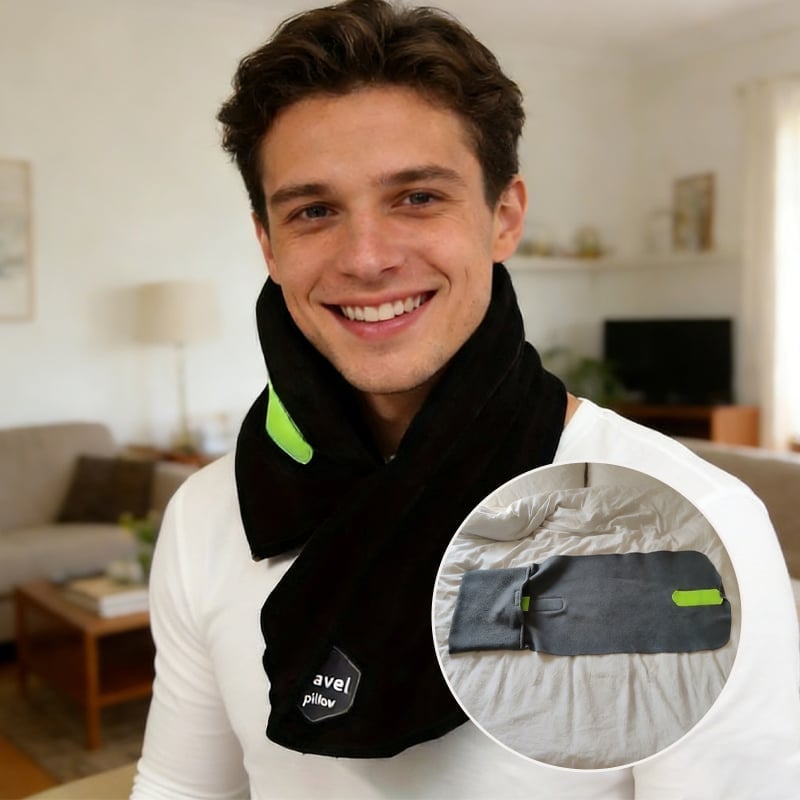 TravelEase – Ergonomic Neck Pillow Pain‑Free Journeys