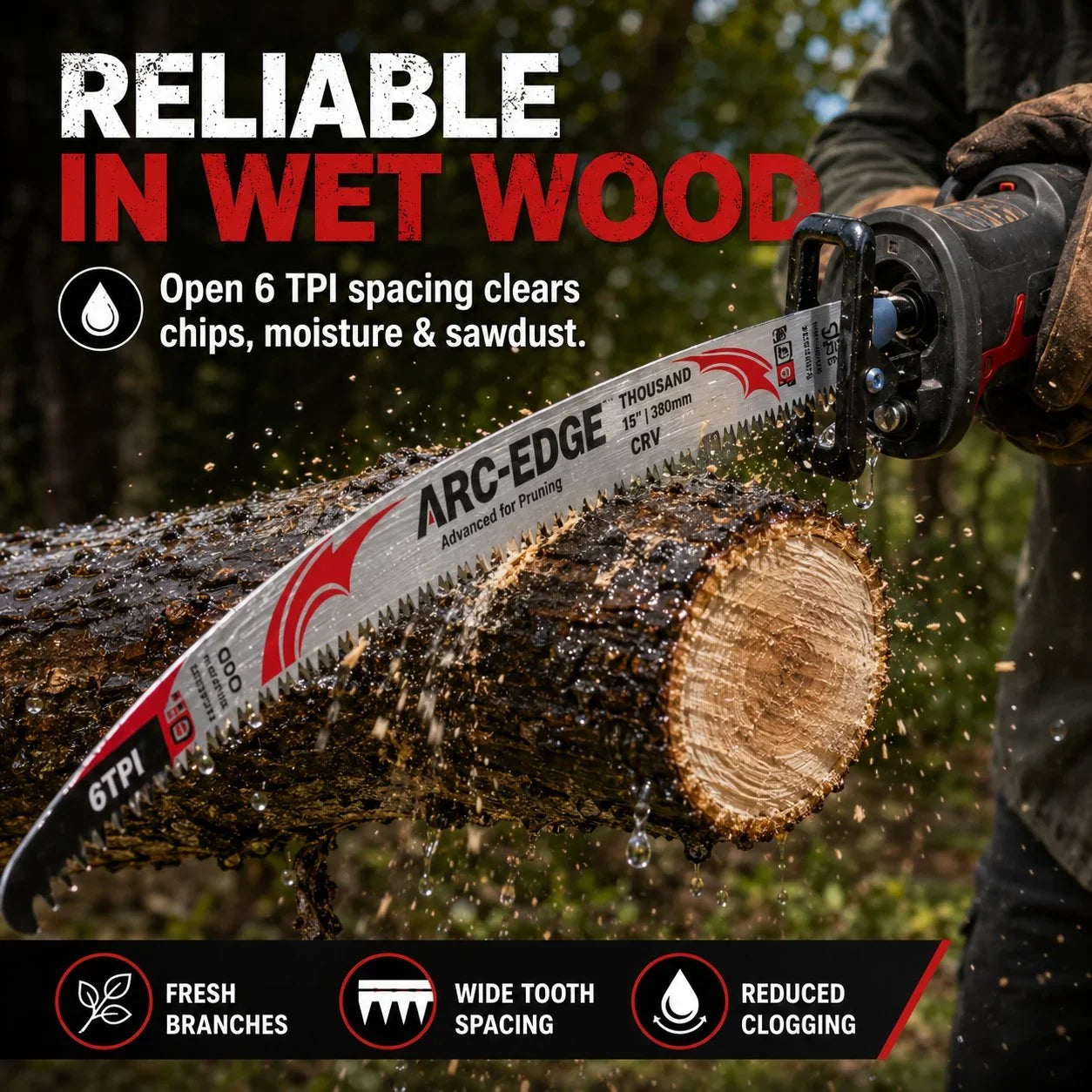 TimberEdge – Curved Pruning Saw Blades