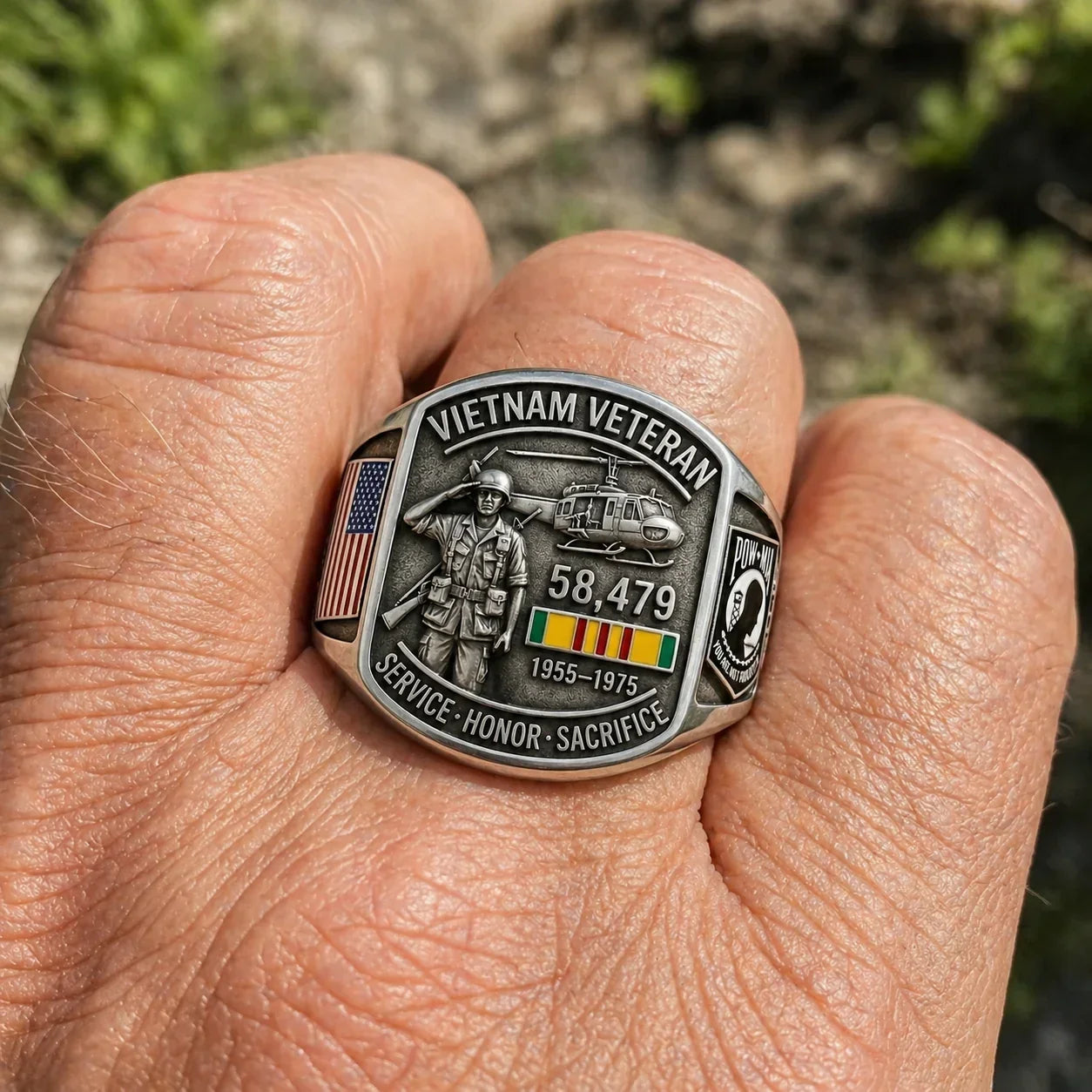HonorRing - Vietnam Veteran Tribute Commemorative Ring