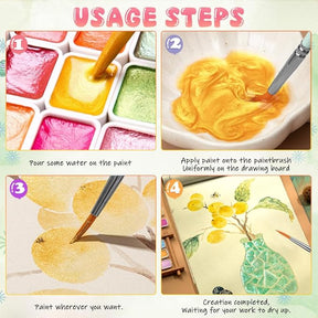 ColorShift – Dynamic Watercolor Painting Set