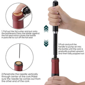 AirPop Pro – Air Pressure Wine Corkscrew
