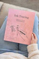 CalmLines – Therapeutic Reverse Coloring Book with Thick, Easy-Tear Pages