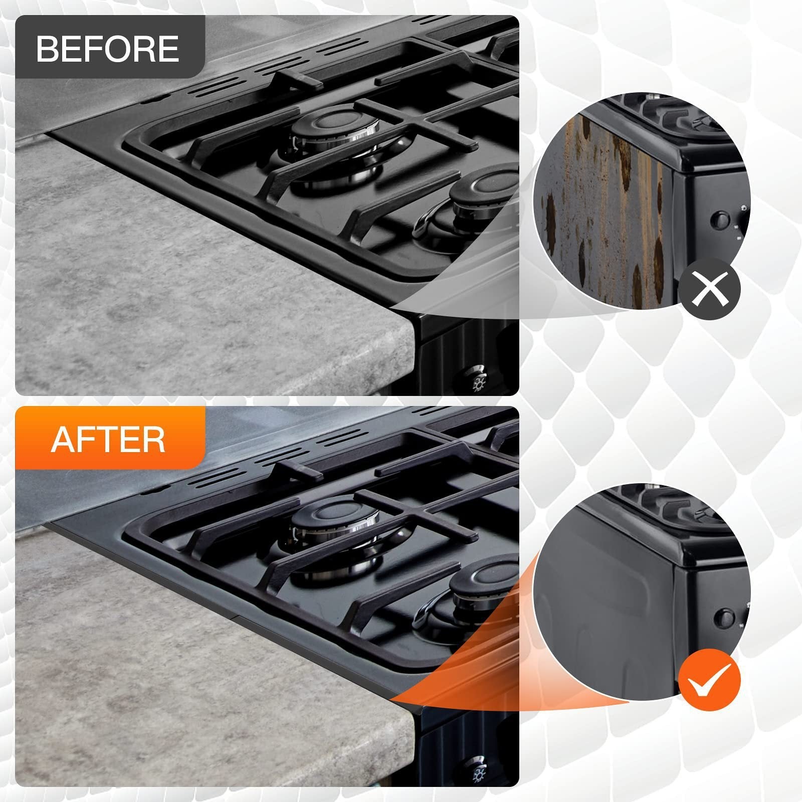 SpillStop - Premium Counter Gap Cover