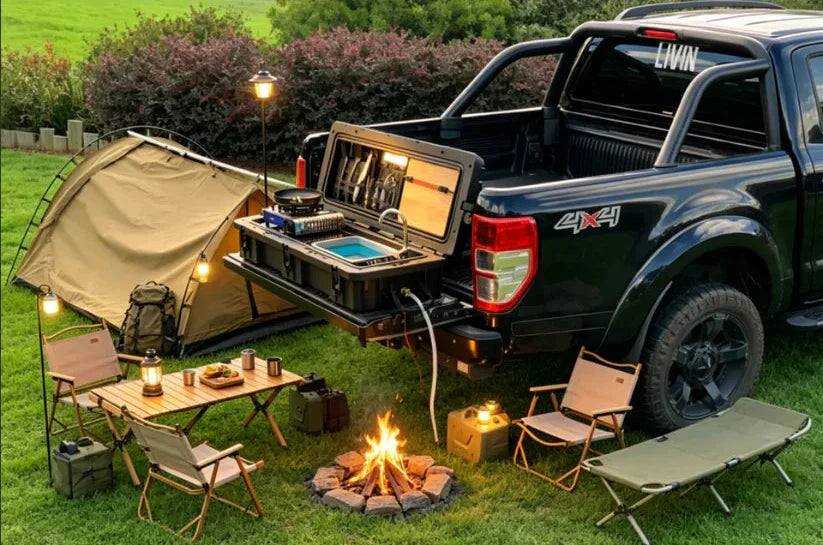CampNova – Quick Setup Outdoor Cooking Station