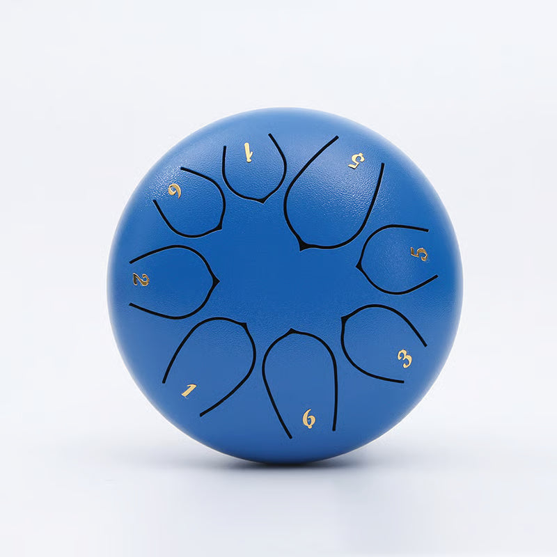 NatureBeat – Outdoor Steel Rain Drum with Finger Picks