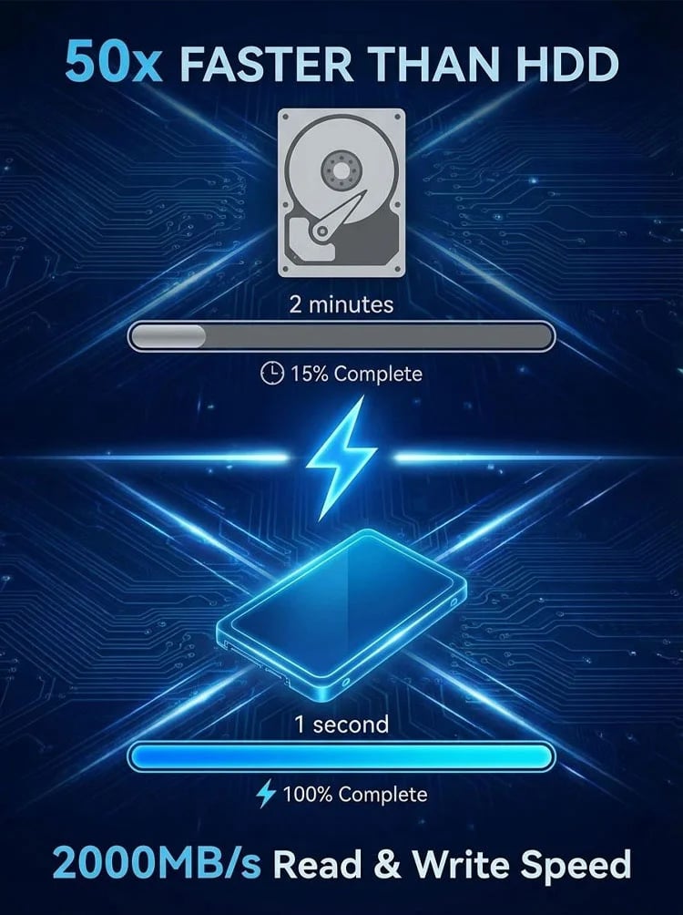 PocketDrive Pro – Mini Storage SSD