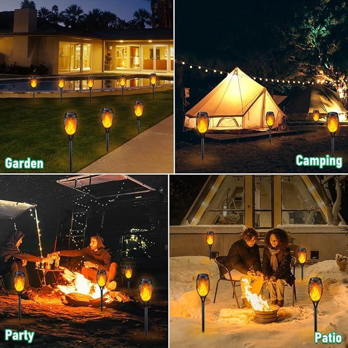 NightFlick – Solar Flame Decor Lights