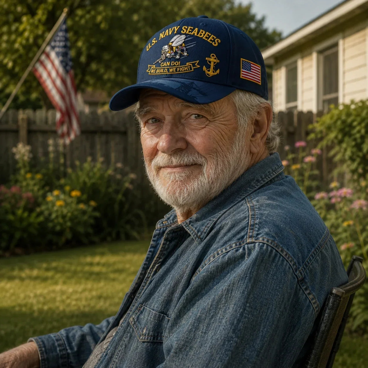 Seabee - US Navy Seabees “Can Do!” Tribute Cap 🇺🇸