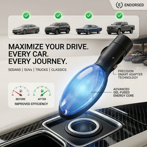 🚗Saves 30% on fuel consumption. — Plug-and-Play Fuel Saver: Drive Further, Improve Fuel Efficiency