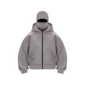 HideFit – Full Zip Mask Hoodie Jacket