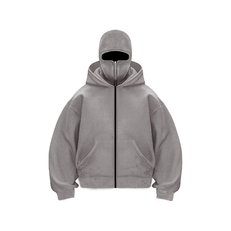 HideFit – Full Zip Mask Hoodie Jacket