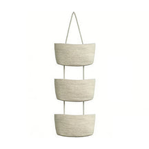 OrganizePro – Decorative 3-Tier Hanging Organizer Bag