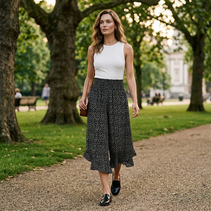 AeriFlow – Flowy High Waist Wide Leg Pants