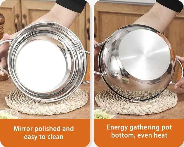 CookForge – Premium Stainless Frying Po & Oil Control Rack System