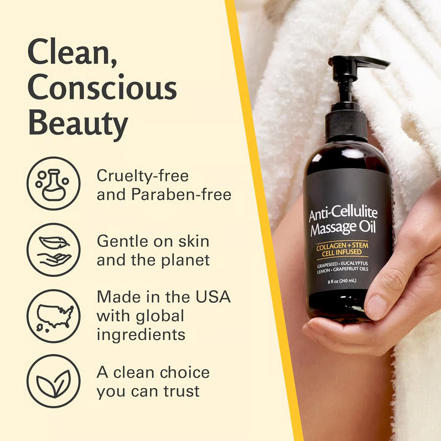 AuraRenew – Age-Defying Collagen & Stem Cell Body Oil