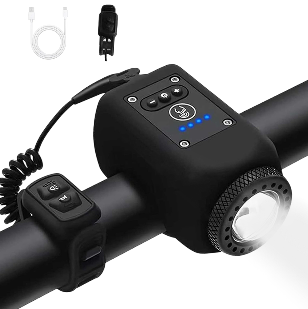 RideSafe – Electronic Bike Horn with Powerful Floodlight