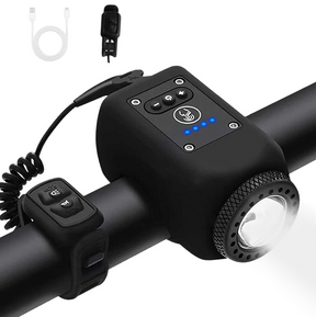 RideSafe – Electronic Bike Horn with Powerful Floodlight