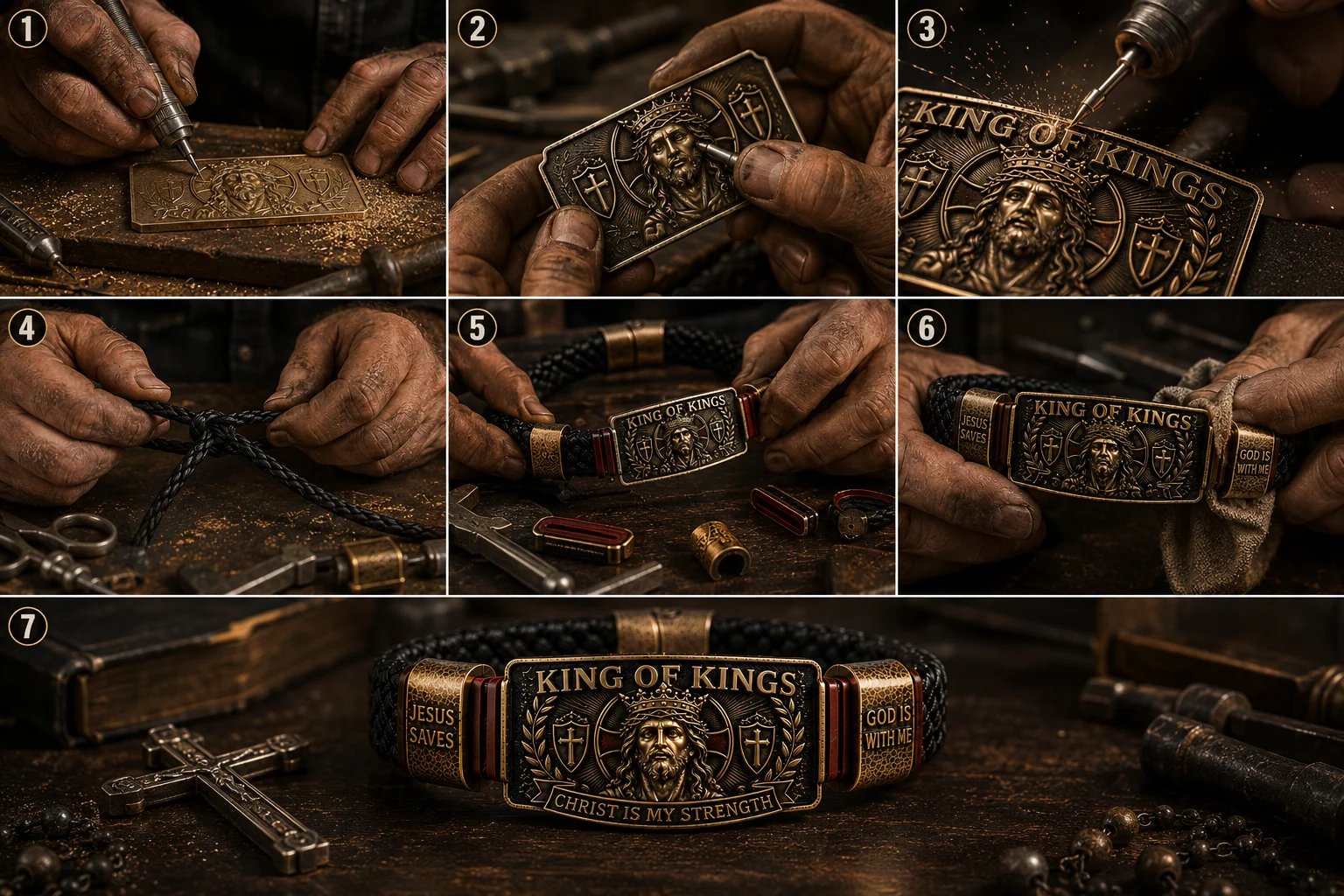 FaithCrown – King of Kings Bracelet