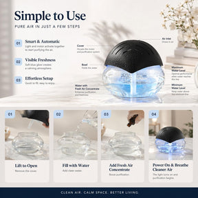 AeroBloom – Fresh Air Revitalizer Diffuser