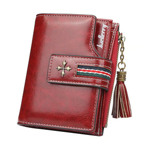 ZipLuxe – Multifunctional Tassel Zip Wallet
