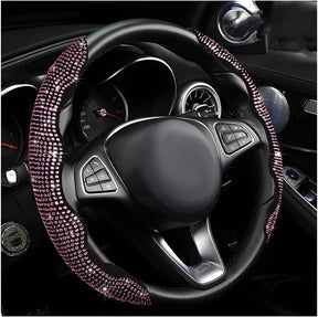 LuxiDrive – Crystal Studded Steering Wheel Cover