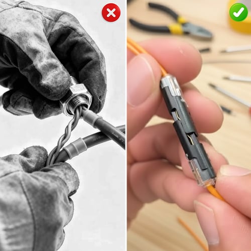 PowerSnap - Secure Push-In Wire Connector for Easy Wiring